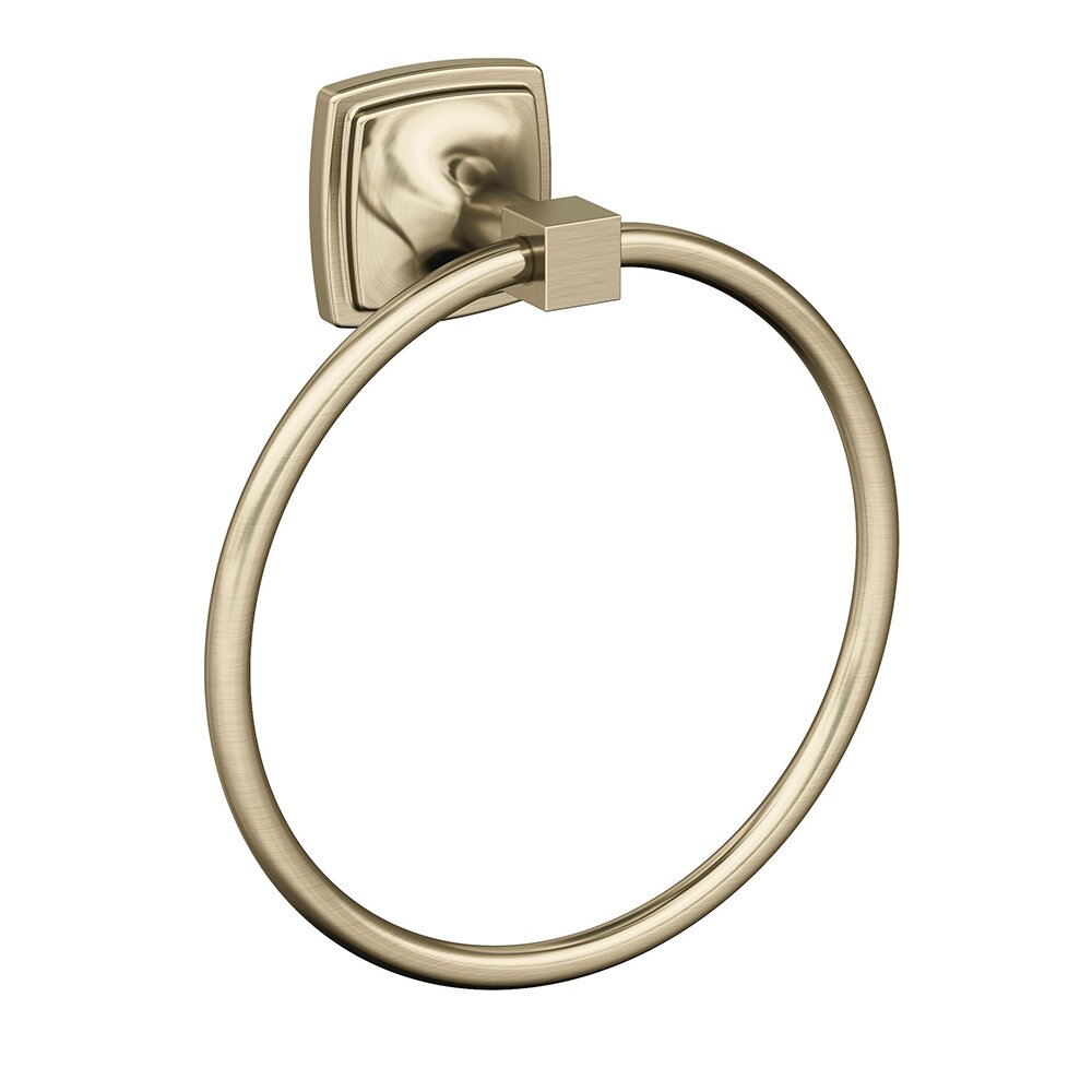 7 9/16" (192 mm) Length Towel Ring in Golden Champagne