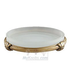 Bathroom Accessory Vanity Top Pompeii Soap Dish in Pewter with Copper Wash