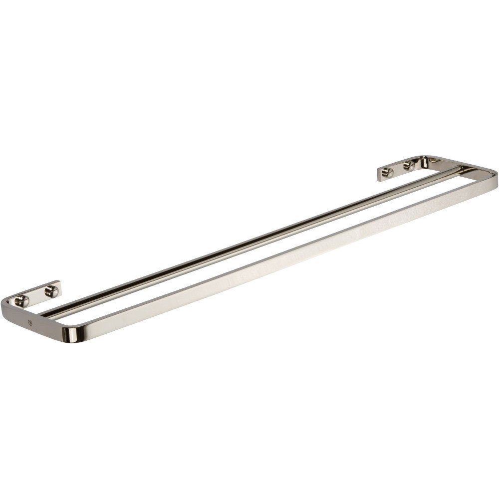 Double Towel Bar In Polished Nickel