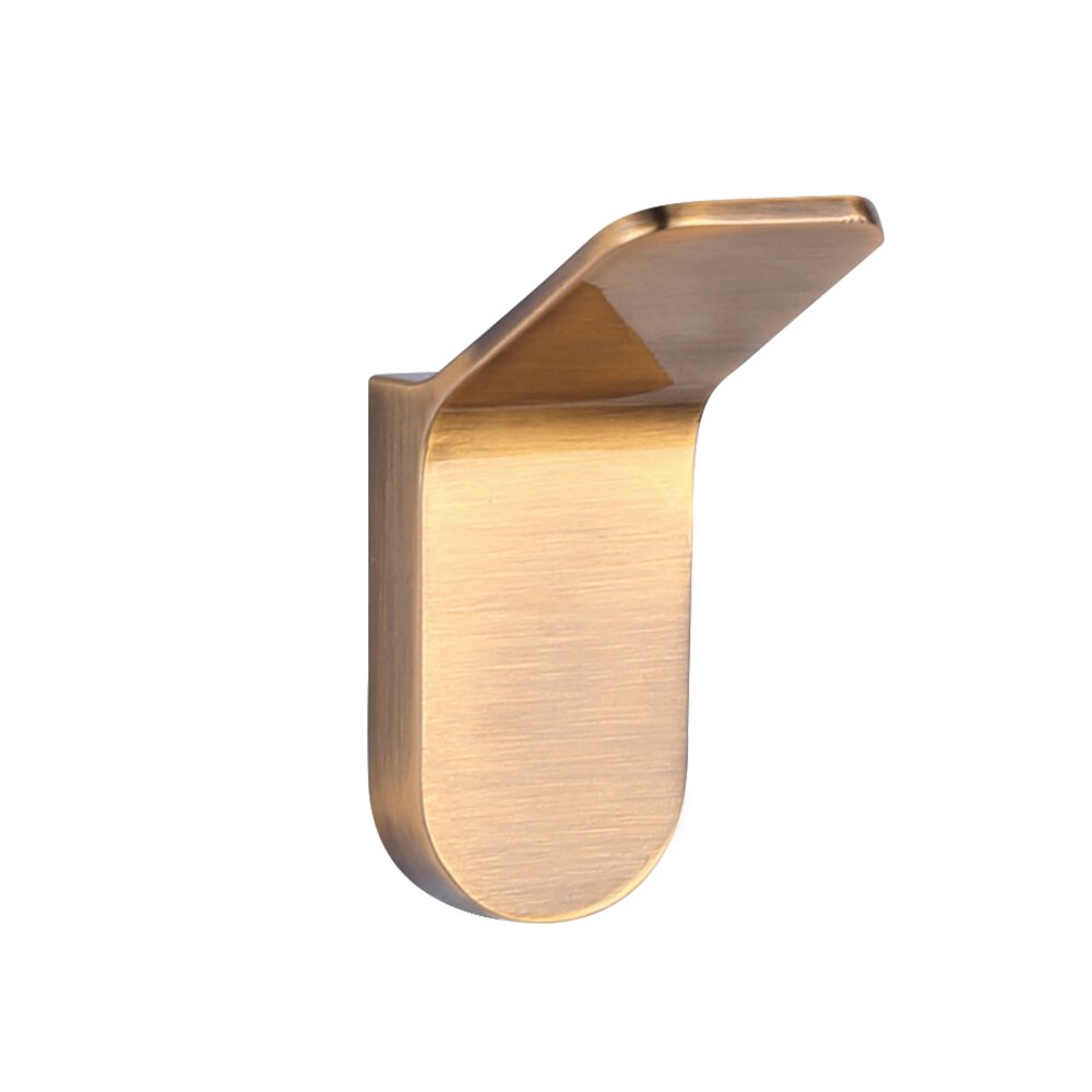 Single Robe and Towel Hook in Gold