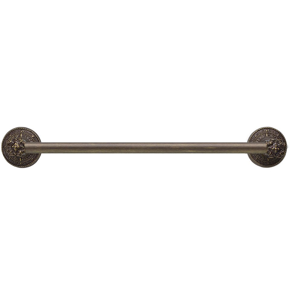 24" on Center Towel Bar in Soft Gold