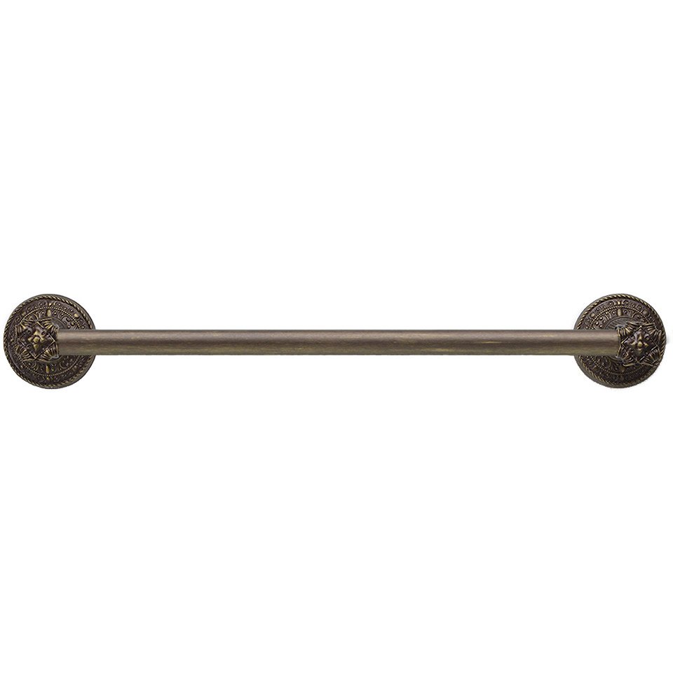32" on Center Towel Bar in Soft Gold
