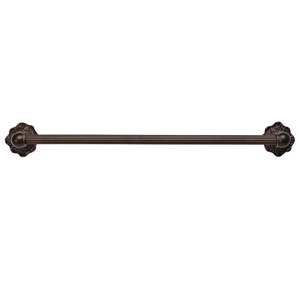 24" Centers Towel Bar Renaissance Style in Soft Gold