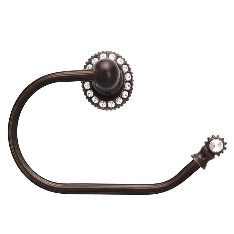 Reeded Toilet Paper Holder Right In Oil Rubbed Bronze