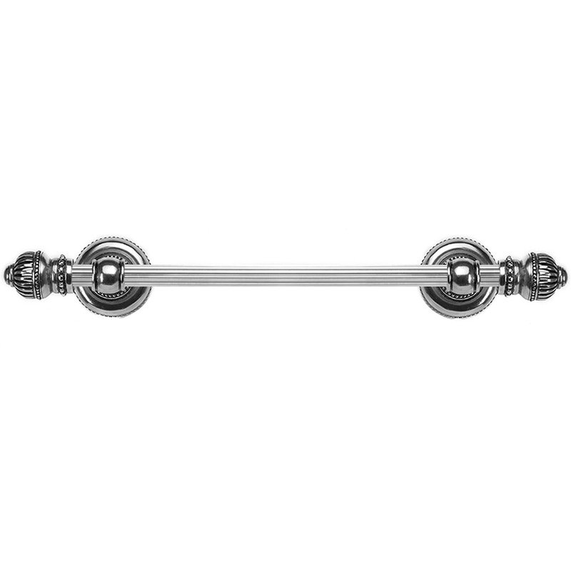 36" Centers Towel Bar with 5/8" Reeded Center in Chalice
