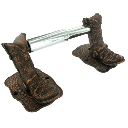 Boot With Tularosa Tissue Holder in Oil Rubbed Bronze