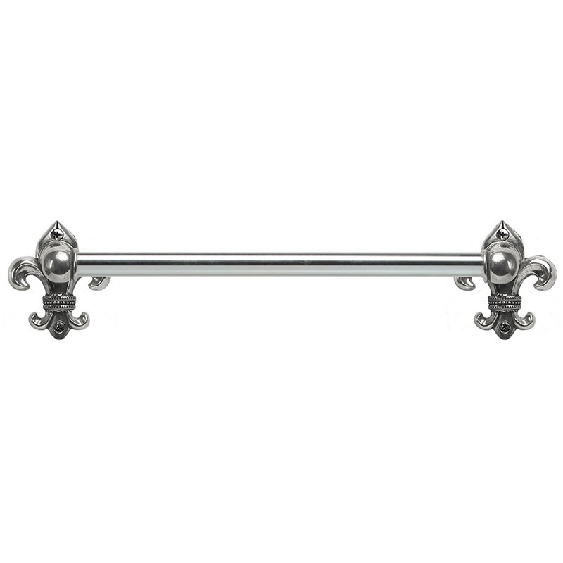 16" Centers Towel Bar with 5/8" Smooth Center in Chalice