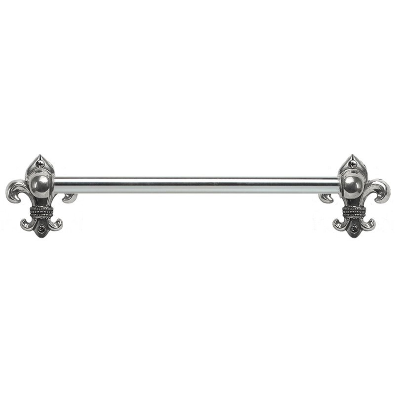 24" Centers Towel Bar with 5/8" Smooth Center in Chalice