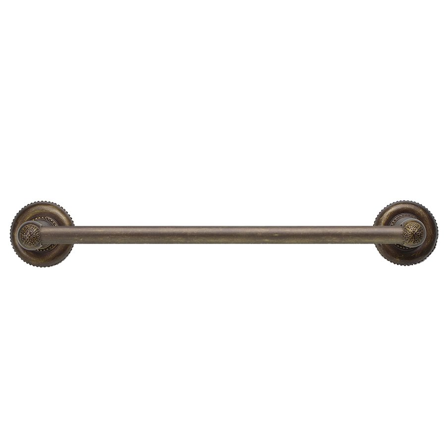 36" on Center Towel Bar in Soft Gold