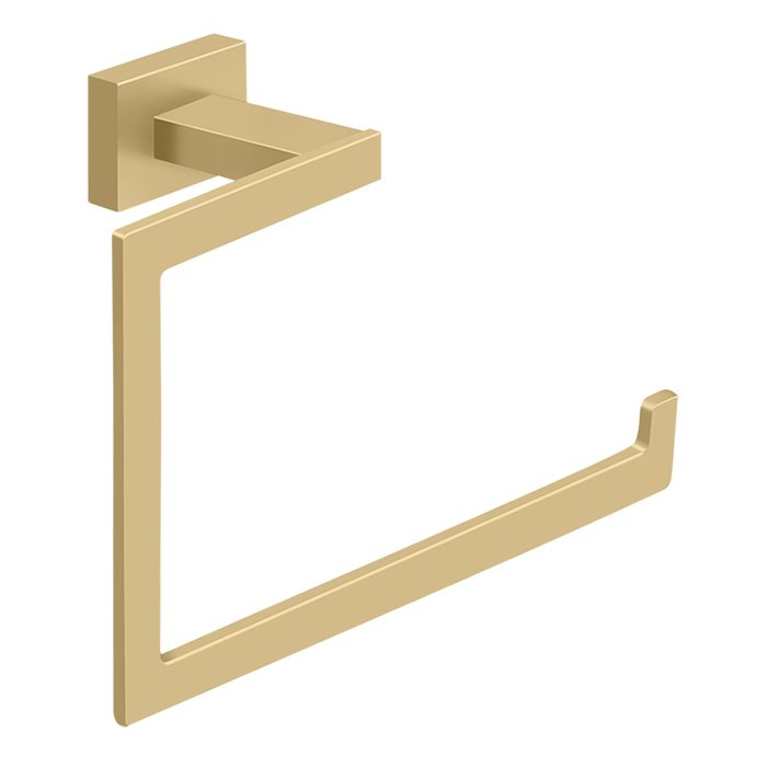 6" Towel Bar in Brushed Brass