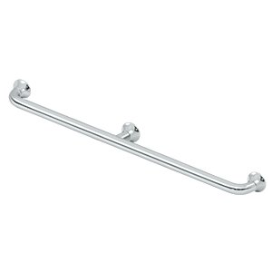 Solid Brass 42" Grab Bar in Polished Chrome