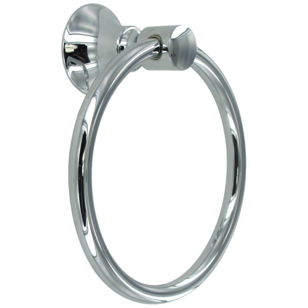 6" Towel Ring in Polished Chrome
