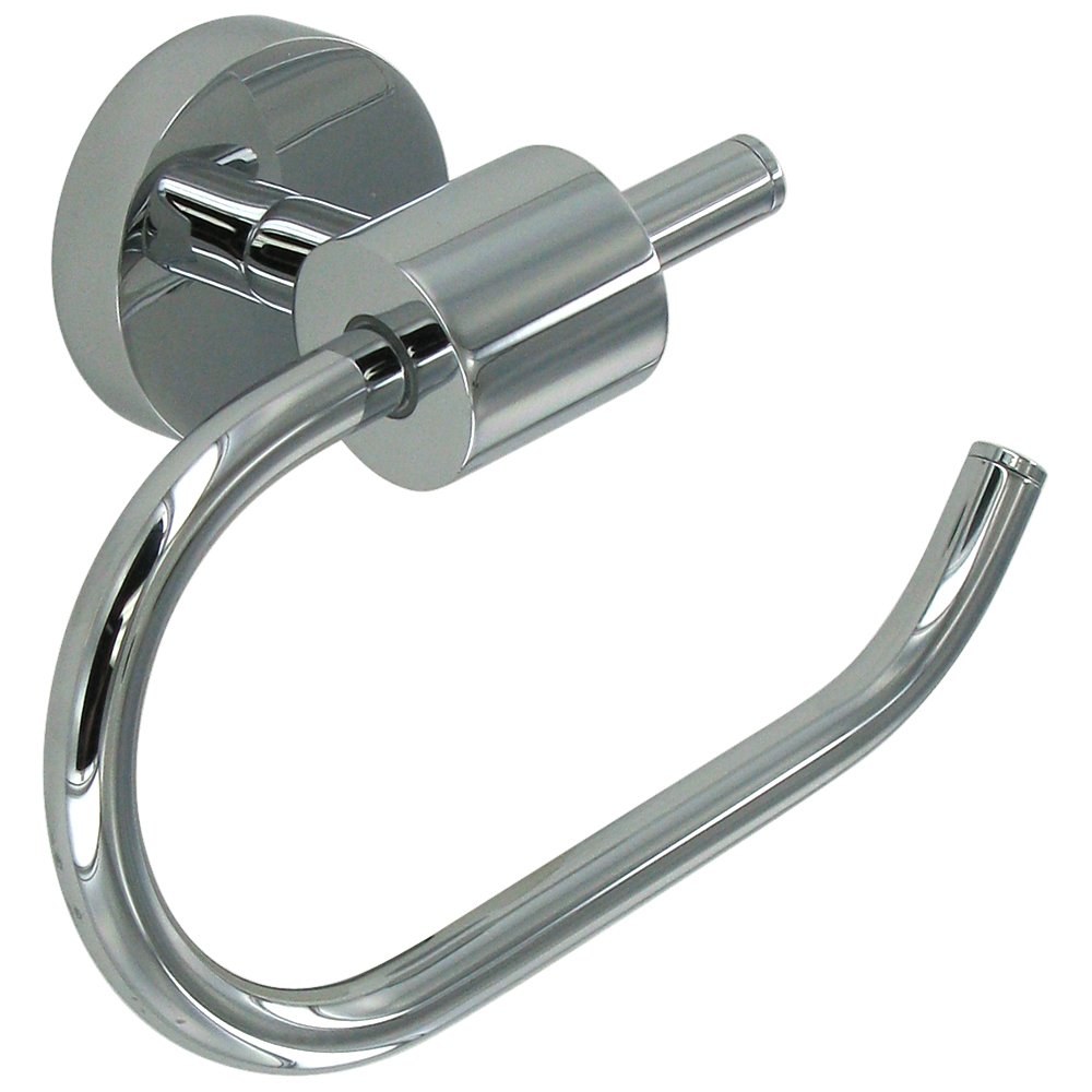 Single Post Toilet Paper Holder in Polished Chrome