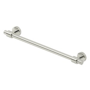 Solid Brass 18" Towel Bar in Polished Nickel