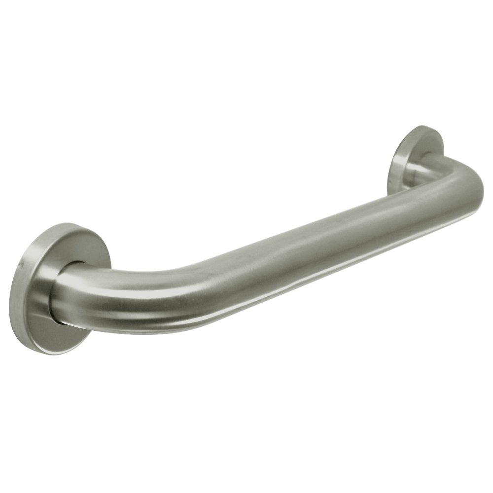 Stainless Steel 18" Grab Bar with Concealed Screws in Brushed Stainless Steel