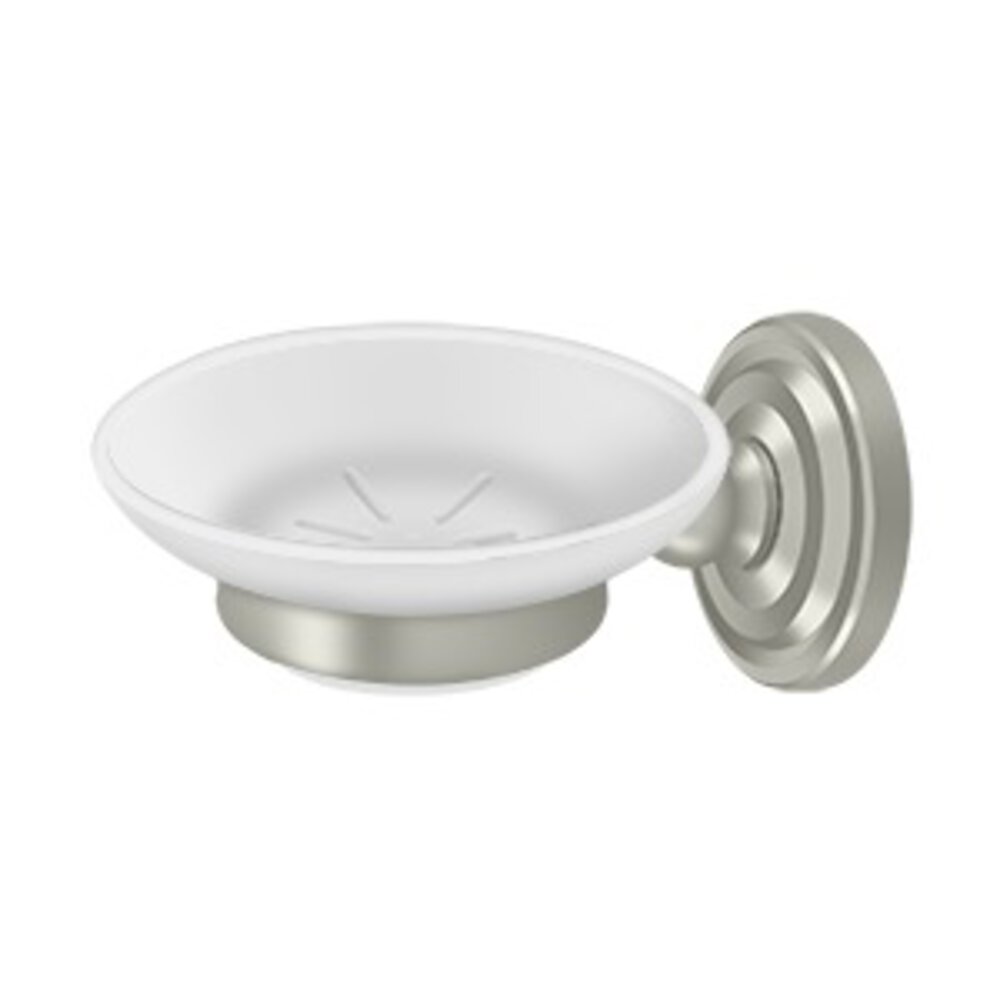 Soap Dish in Brushed Nickel
