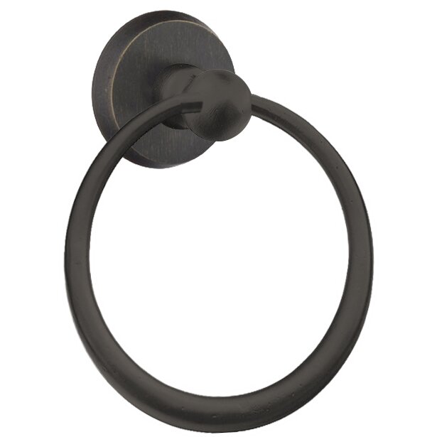 Round Towel Ring in Medium Bronze