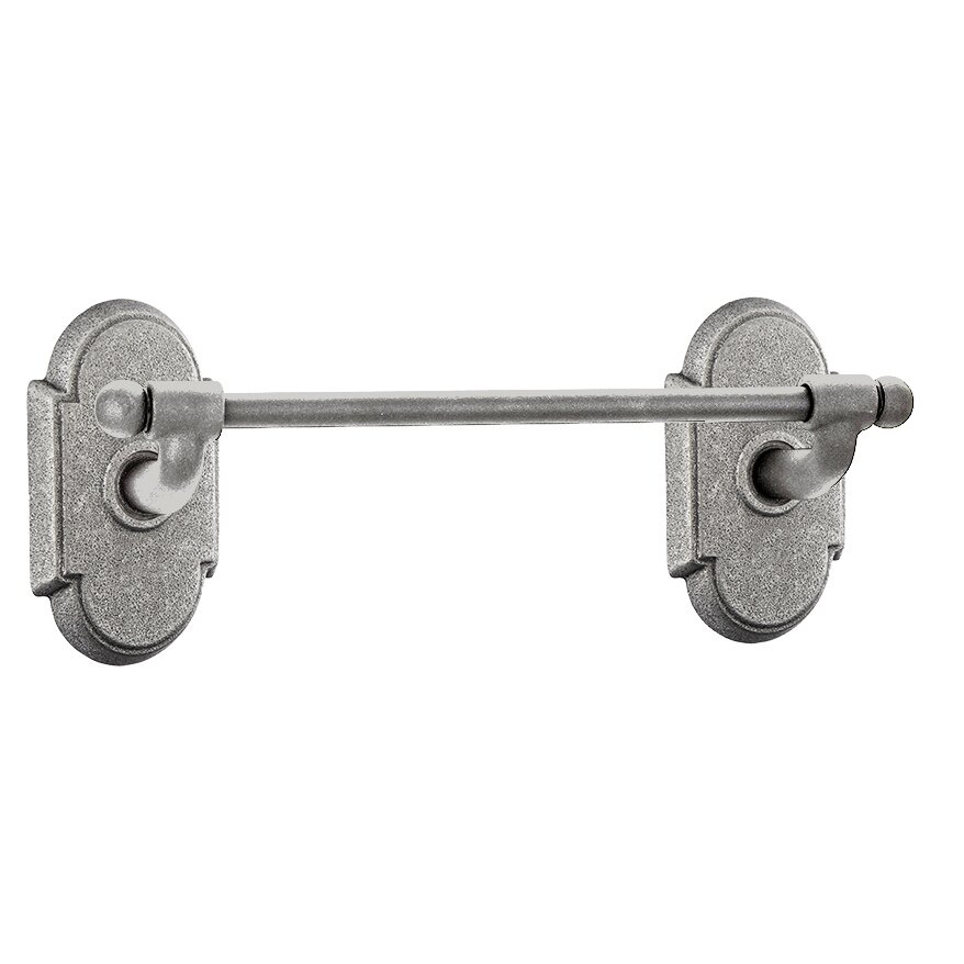 #1 Arched 18" Single Towel Bar in Satin Steel