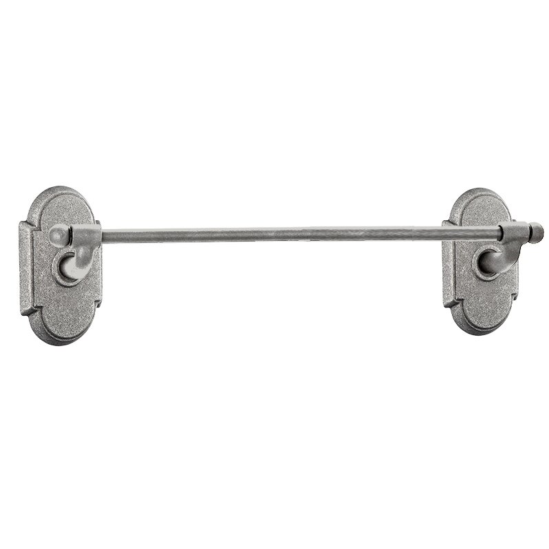 #1 Arched 30" Single Towel Bar in Satin Steel