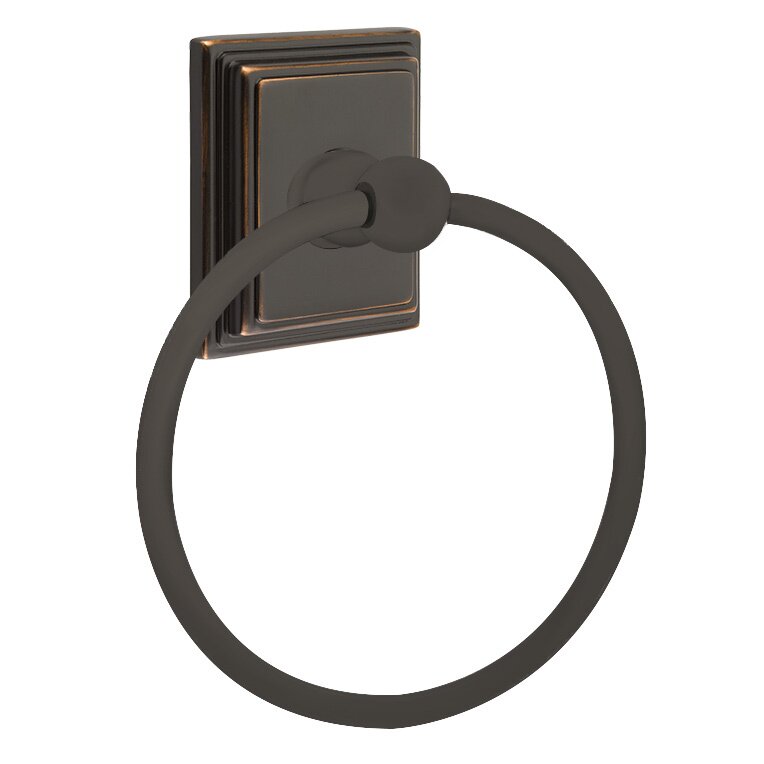 Wilshire Towel Ring in Oil Rubbed Bronze