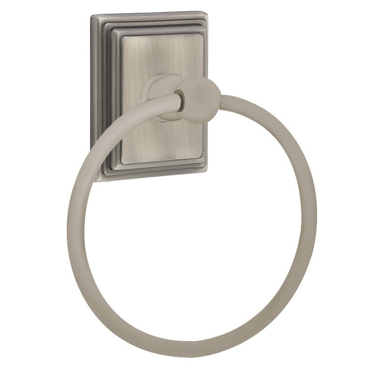 Wilshire Towel Ring in Pewter