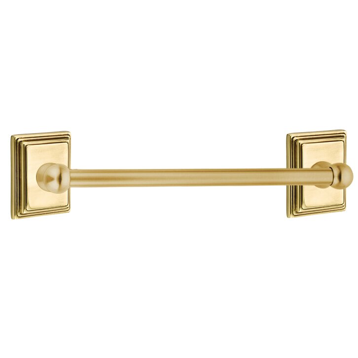 Willshire 18" Single Towel Bar in French Antique Brass
