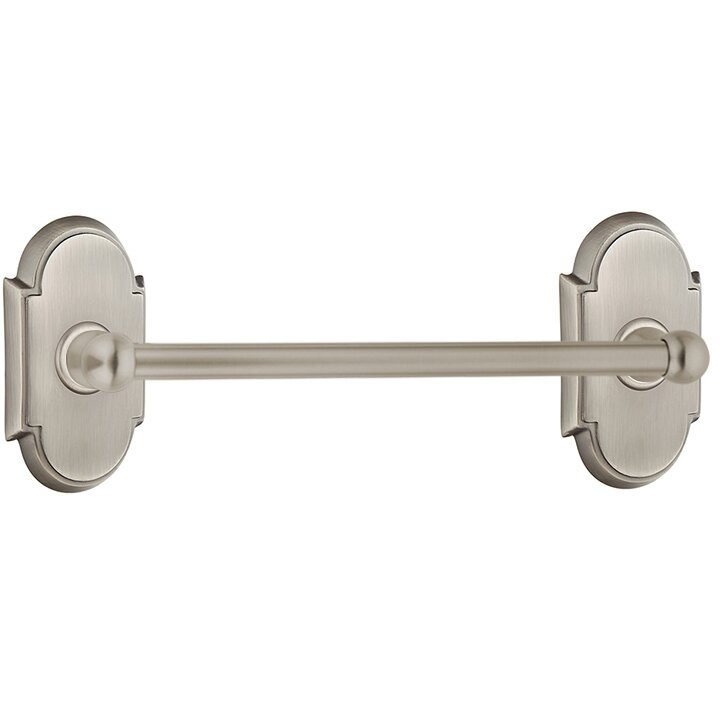 Arched 18" Single Towel Bar in Pewter