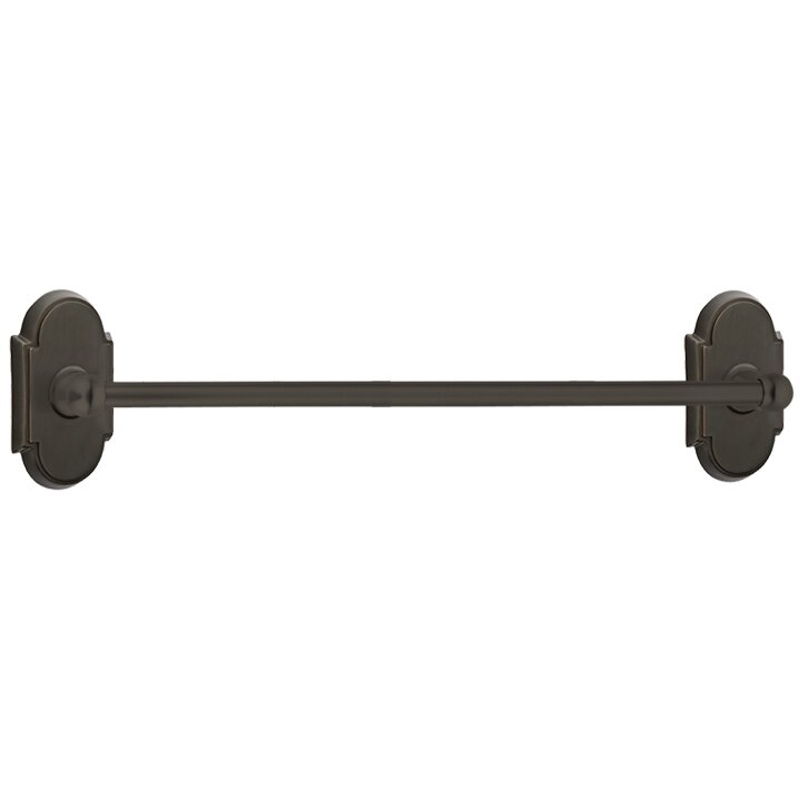 Arched 30" Single Towel Bar in Oil Rubbed Bronze