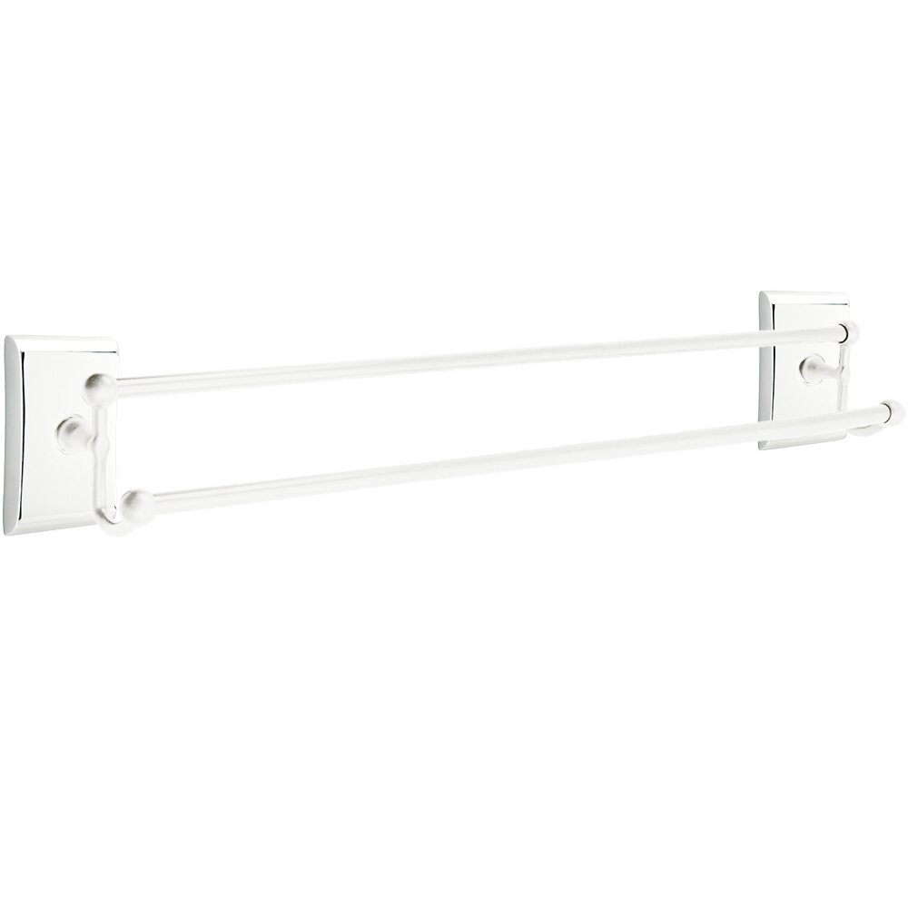 Neos 30" Double Towel Bar in Polished Chrome
