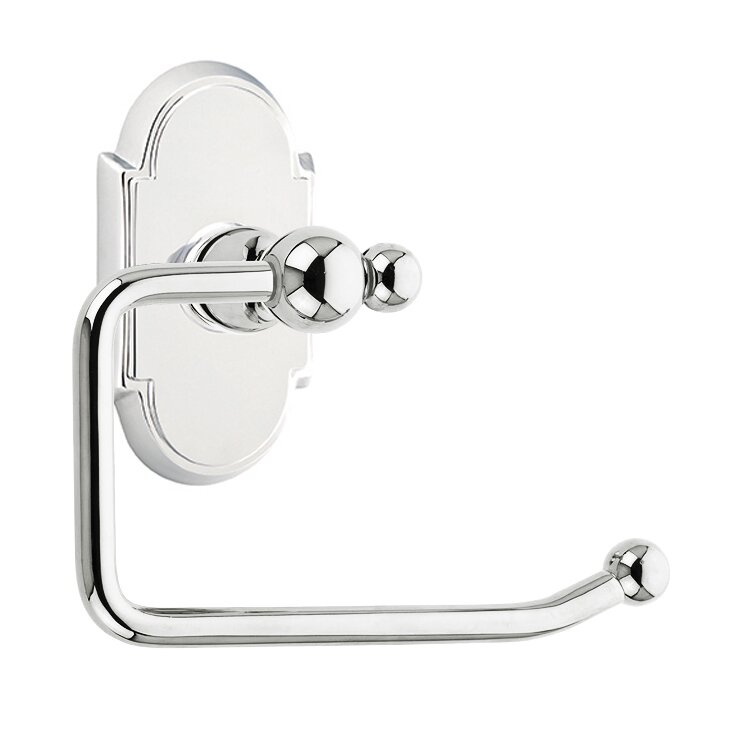 Arched Tissue Holder in Polished Chrome