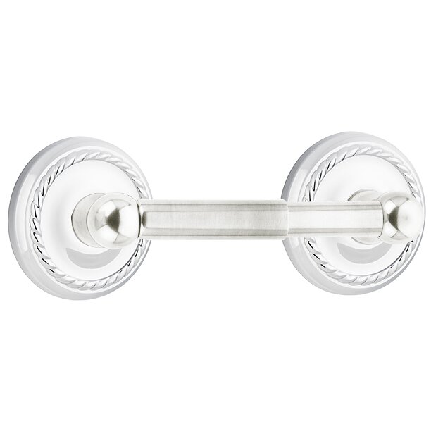 Rope Tissue Holder in Polished Chrome