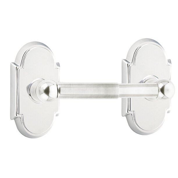 Arched Tissue Holder in Polished Chrome