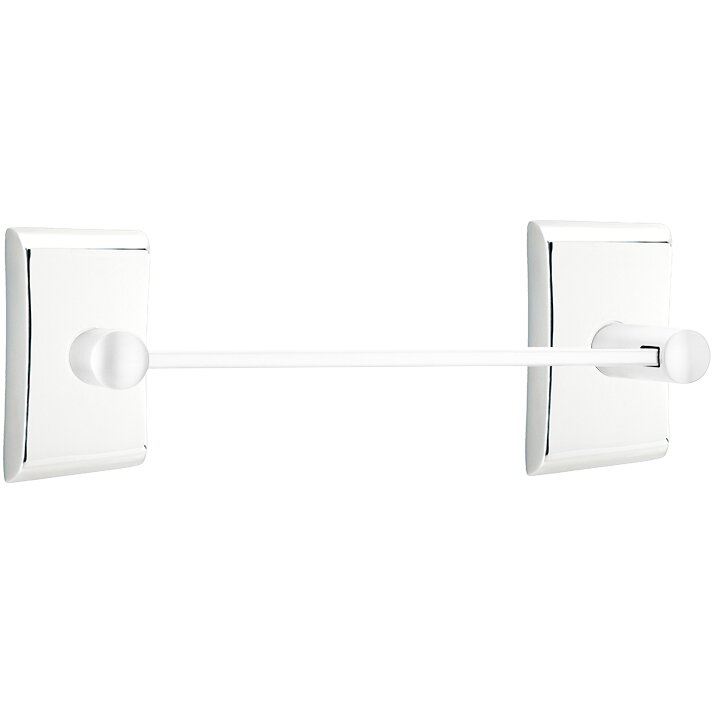 Neos 12" Centers Single Towel Bar in Polished Chrome