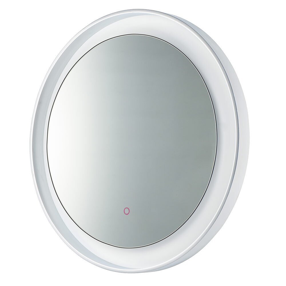 LED Mirror Round 31.5" in Polished Chrome / White