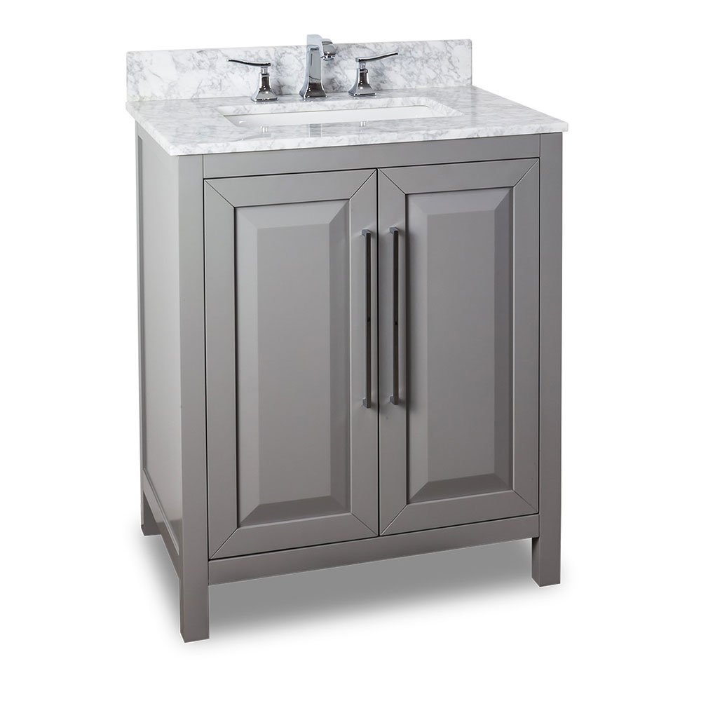 30" Bathroom Vanity in Grey
