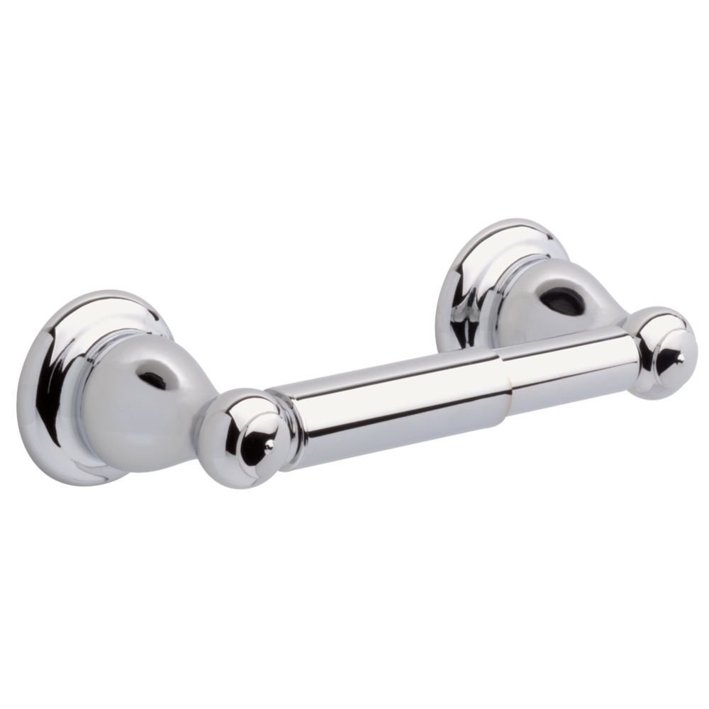 Pivoting Toilet Paper Holder in Polished Chrome