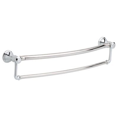 24" Single Towel Bar with Assist Bar in Polished Chrome