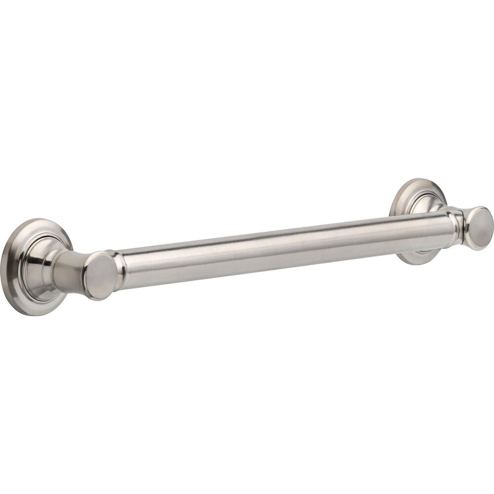 18" Decorative Grab Bar in Brilliance Stainless Steel