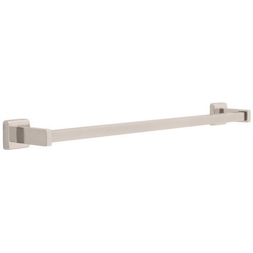 24" Towel Bar with 3/4" Square Towel Bar in Bright Stainless Steel