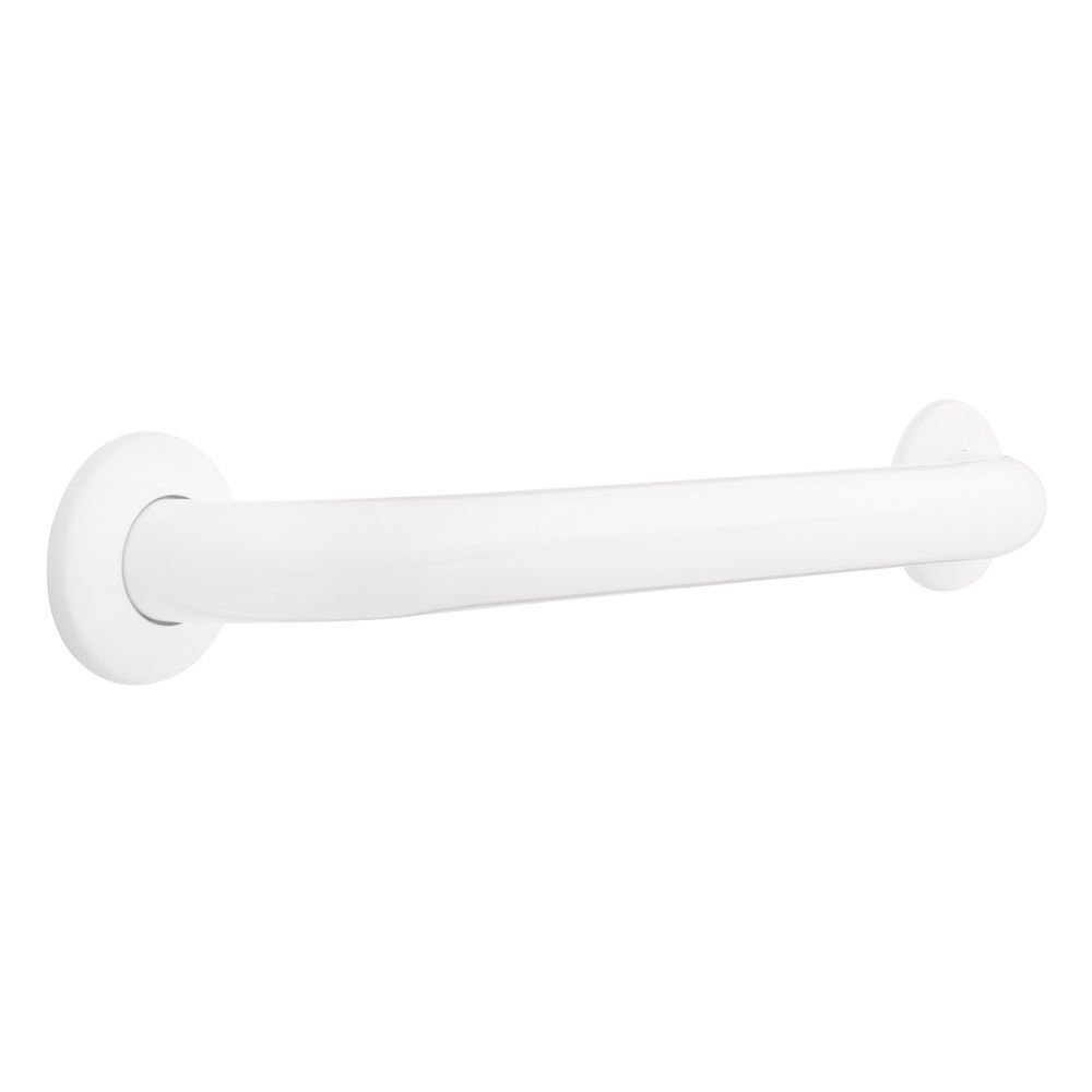 1-1/2" OD x 18" Length Concealed Mounting in White