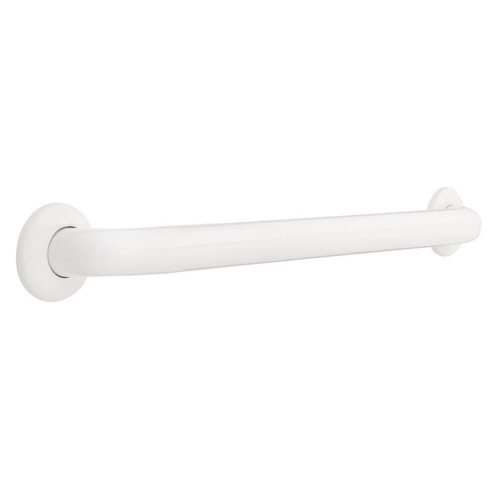 1-1/2" OD x 24" Length Concealed Mounting in White