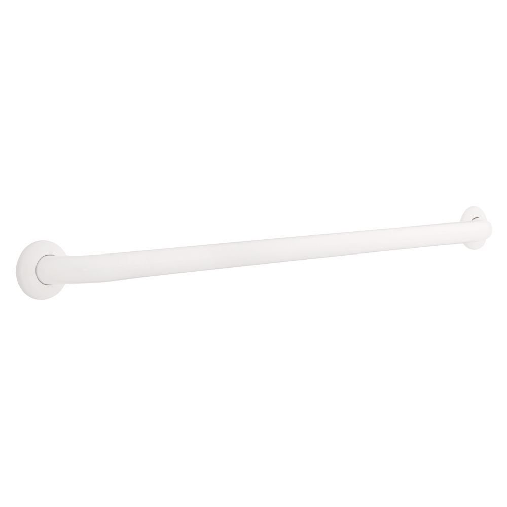 1-1/2" OD x 36" Length Concealed Mounting in White