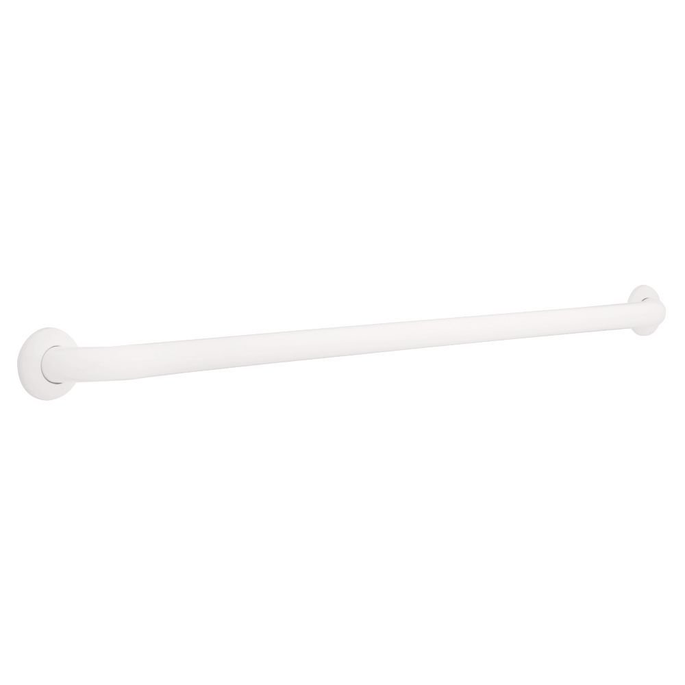1-1/2" OD x 42" Length Concealed Mounting in White