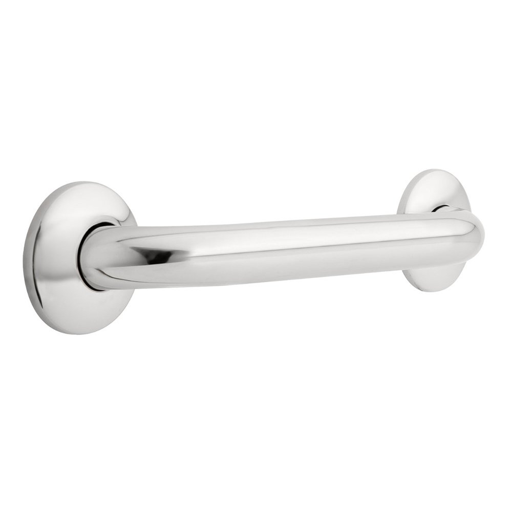 12" x 1 1/4" Concealed Screw Grab Bar in Bright Stainless Steel