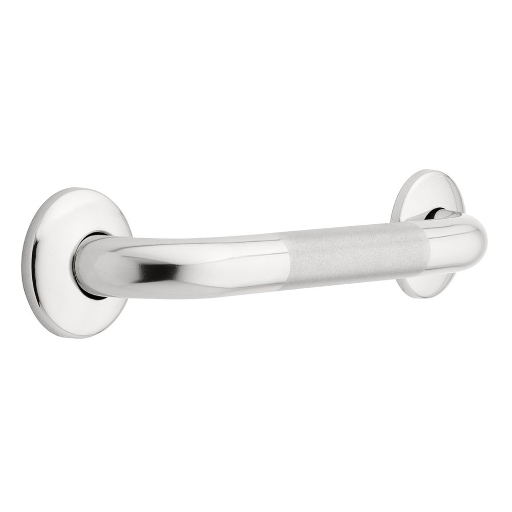 12" x 1 1/4" Concealed Screw Grab Bar in Peened & Bright Stainless