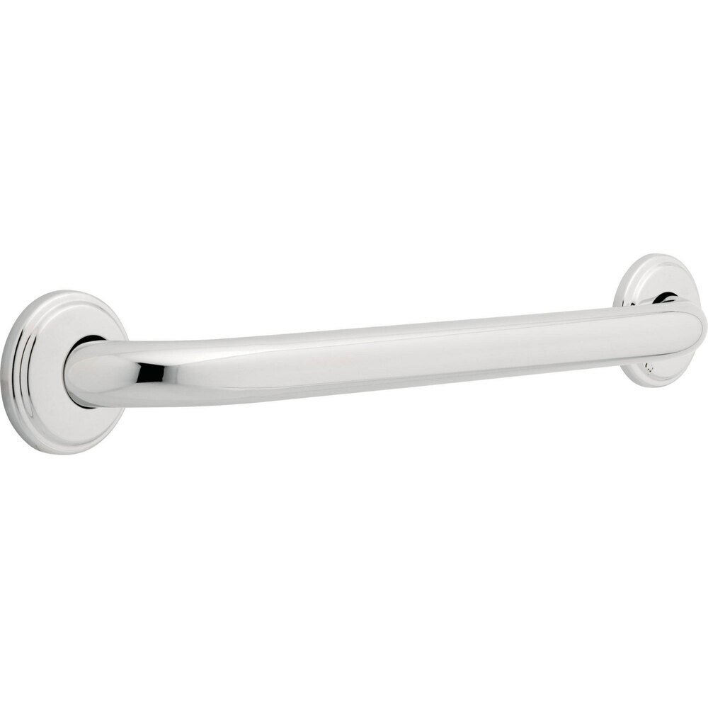 1 1/4" OD x 18" Length Concealed Mounting in Bright Stainless Steel