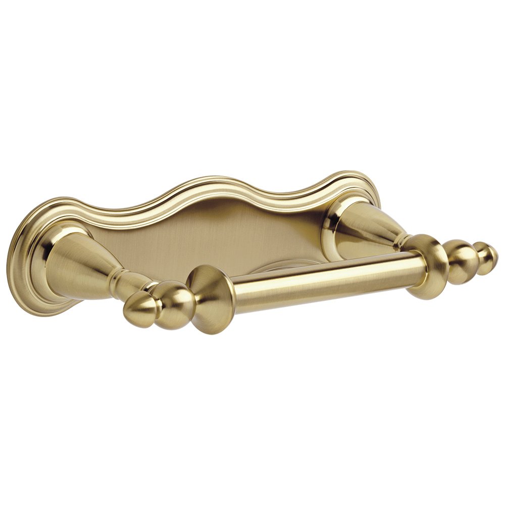 Pivoting Toilet Paper Holder in Champagne Bronze
