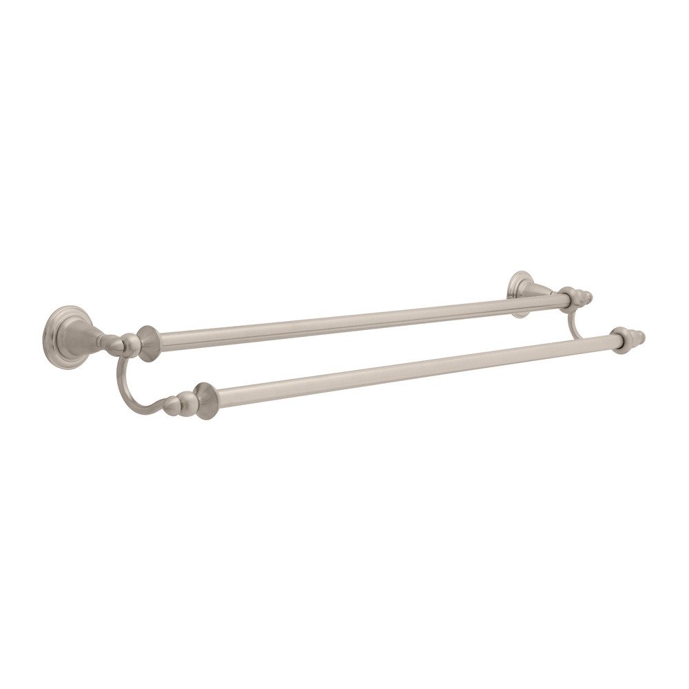 24" Double Towel Bar in Brilliance Stainless Steel