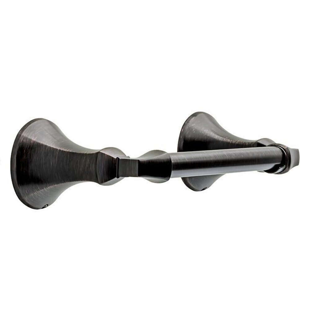 Pivoting Toilet Paper Holder in Rubbed Bronze II