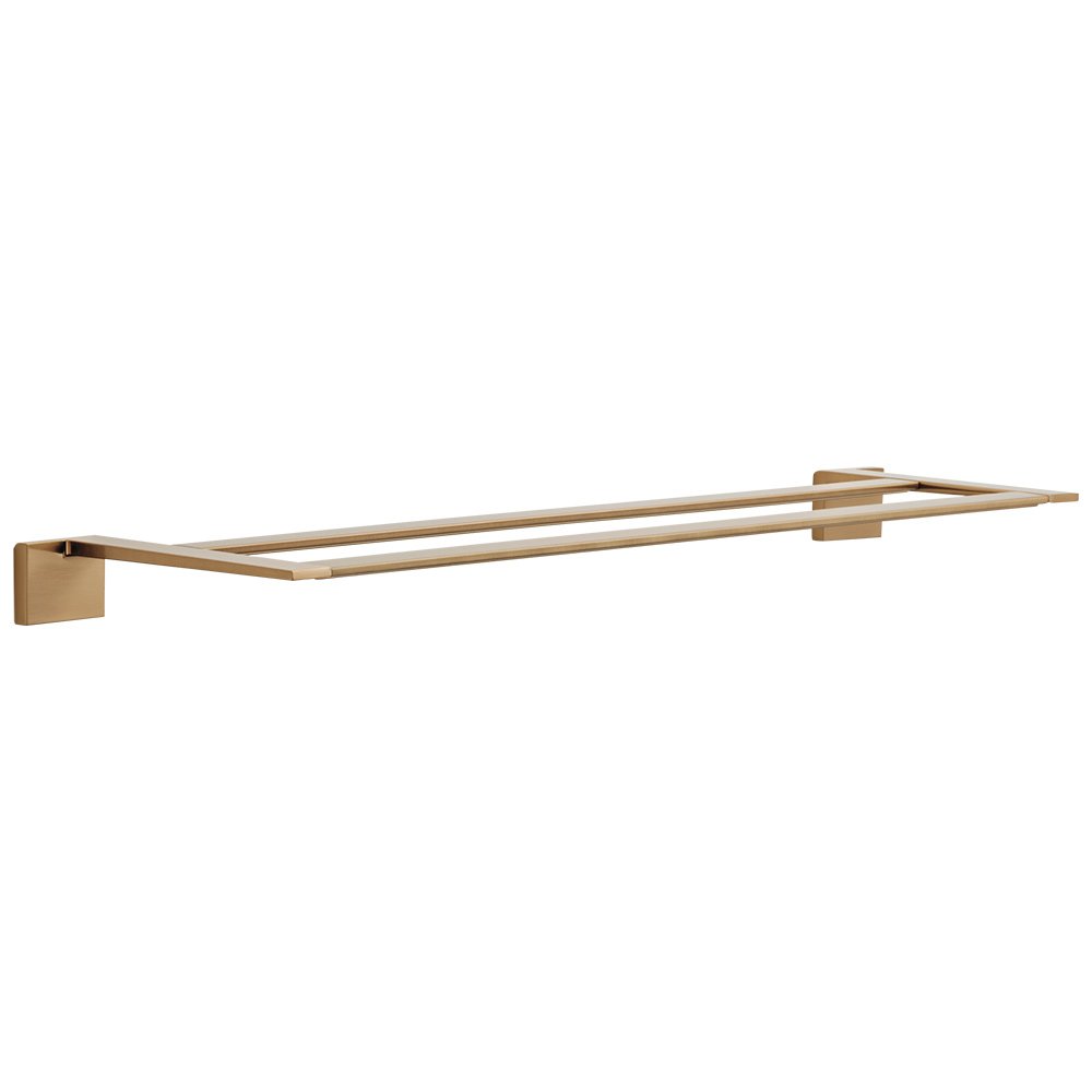 Double Towel Bar in Champagne Bronze